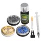 Universal Interior Quartz Car Clock Vent Clip Perfume Refill Storage With Backlight