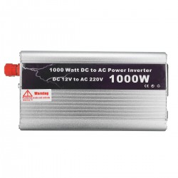 1000W Modified Sine Wave Power Inverter DC 12V to AC 220V USB Charger Adapter