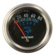 12V DC Automotive Electrical Mechanical Fuel Oil Pressure Gauge Black FG