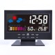 3Pcs/5Pcs/10Pcs Color LCD Screen Calendar Digital Clock Car Thermometer Weather Forecast Black