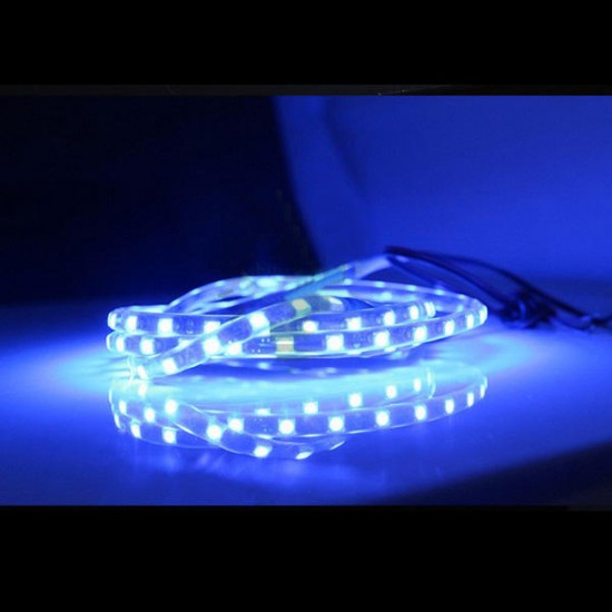 3528 1210 45cm 45SMD Car White LED Decoration Flexible Soft Strip Light Waterproof