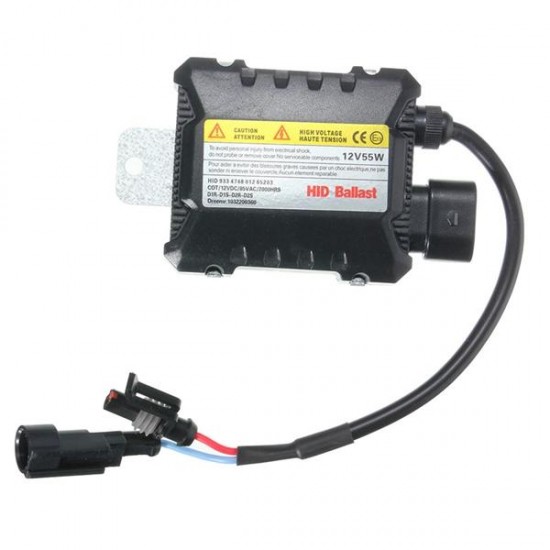 12V 55W or 35W Slim Car Xenon HID Ballast Waterproof For H1 H3 H3C H4-1 H4-2 H7 H8 9005 9006