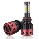 1Pair 9006 80W 8000LM Car LED Headlight Light Lamp Bulbs High Power 6000K