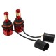 1Pair 9007 80W 8000LM 6000K Car LED Headlight Light Lamp Low Beam Bulbs High Power