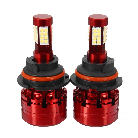 1Pair 9007 80W 8000LM 6000K Car LED Headlight Light Lamp Low Beam Bulbs High Power