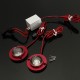 10W LED Strobe Flash Lights Emergency Brake Tail Lamp 12V 2PCS for Car Motor Bicycle