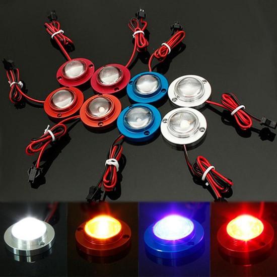 10W LED Strobe Flash Lights Emergency Brake Tail Lamp 12V 2PCS for Car Motor Bicycle