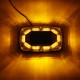 12V-24V 30 LED Mini Amber Flashing Emergency Light Bar Strobe Rotating Beacon Warning Lamp