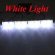 12V 2x4 Amber White LED Car Flashing Warning Emergency Strobe Light Lamp Bar