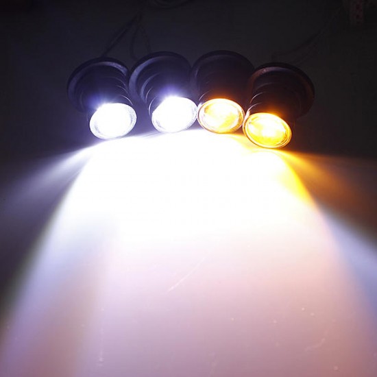 4 LED Truck Car Eagle Eye Emergency Warning Flashlight Strobe Lamp