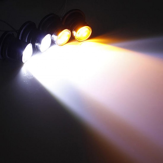 4 LED Truck Car Eagle Eye Emergency Warning Flashlight Strobe Lamp