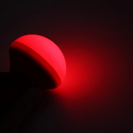 Magnetic White LED Light Red Strobe Flash Signal Light For Car Repair Outdoor Camping