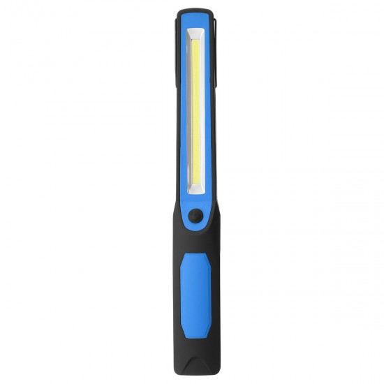 Single Magnetic Rechargeable COB LED Camping Light Work Inspection Lamp Hand Torch