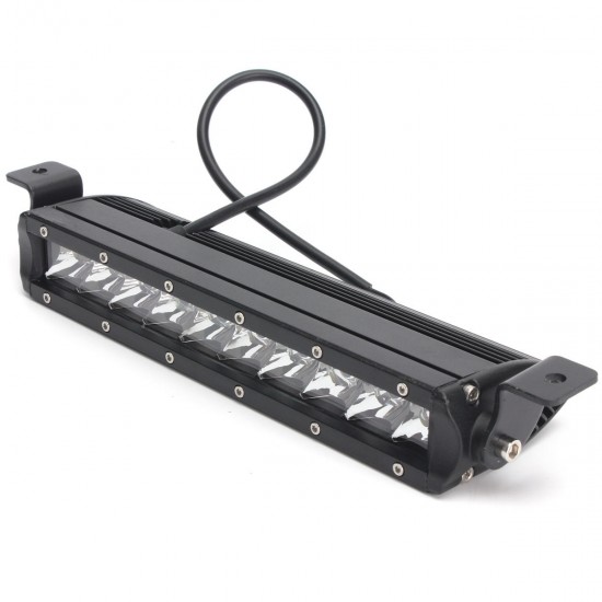 12Inch 50W Single Row LED Spot Work Light Bar 4WD Off Road 4x4 For Truck SUV