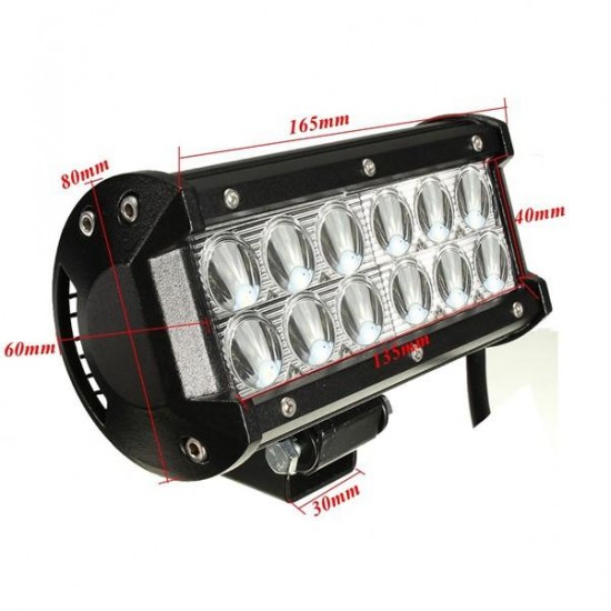 12V 24V 36W LED Working Bar Spot Lightt Fit for Off Road Ute ATV UTE SUV