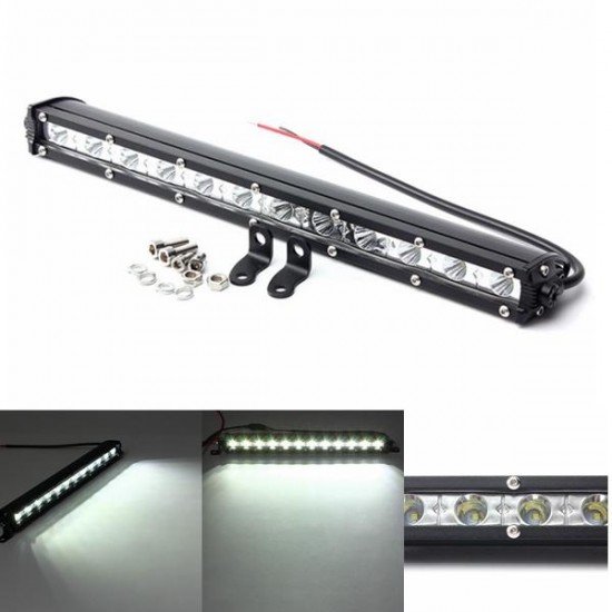 13inch 36W LED Work Light Bar Spot Flood Beam Lamp For Driving Off Road SUV ATV Truck