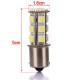 1156 BA15S 5050 18SMD Car White LED Tail Reverse Turn Light Bulb