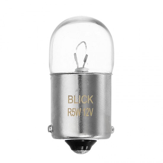 BLICK R5W T16 12V 5W BA15S Car Replacement Halogen Bulbs License plate Trunk Signal Light