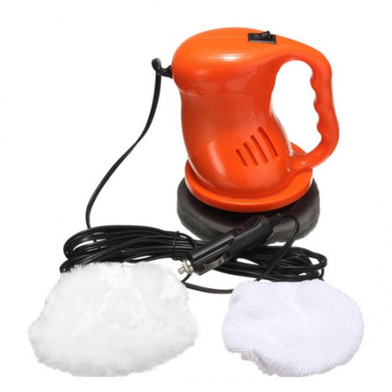 12V 36W Electric Car Waxing Machine Hand-held Paints Polisher Cigarette Lighter Power