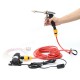 12V 60W Electric Car Wash Pump Water Cleaner Washer Pressure Sprayer Tool Kit