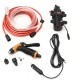 12V Portable 100W 160PSI High Pressure Car Electric Washer Auto Wash Pump Set Tool