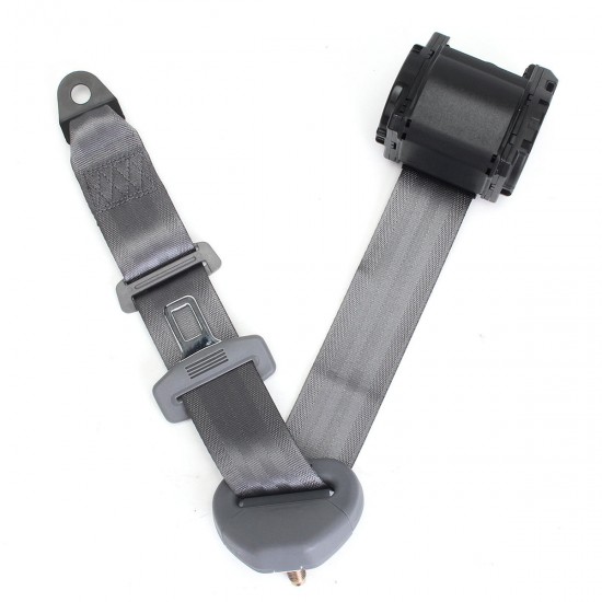 Universal 3 Point Retractable Auto Car Seat Belt Lap Shoulder Adjustable Harness