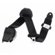 Universal 3 Point Retractable Auto Car Seat Belt Lap Shoulder Adjustable Harness