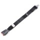 2.1cm Universal Adjustable Car Seat Belt Extension Black Seat Belt Extender