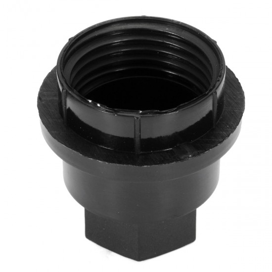 Black Chrome Plastic Wheel Lug Nut Cover Cap