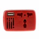 75W 12V to 220V Portable Car Power Inverter Charger Converter USB 2.1A 5V