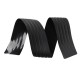 104cm PVC Rubber Rear Bumper Sill Protector Plate Cover Guard Pad Moulding for VW/Audi/BMW SUV