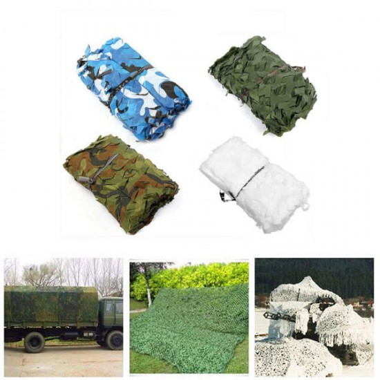 2mx2m Camo Camouflage Net For Car Cover Camping Military Hunting Shooting Hide