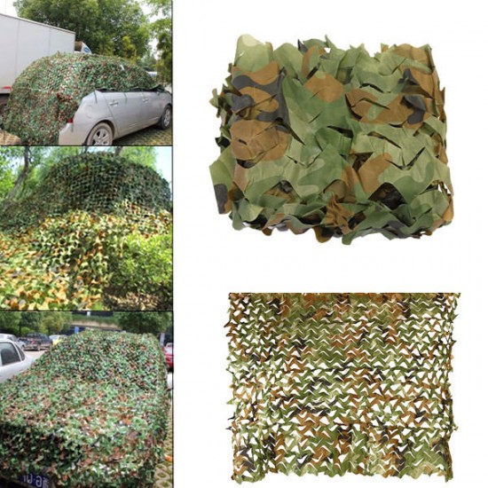 2mx2m Camo Camouflage Net For Car Cover Camping Military Hunting Shooting Hide