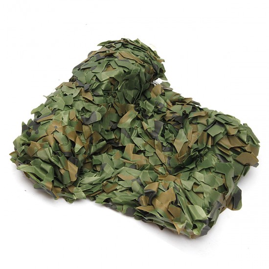 4mX2m Camo Netting Camouflage Net for Car Cover Camping Woodland Military Hunting Shooting