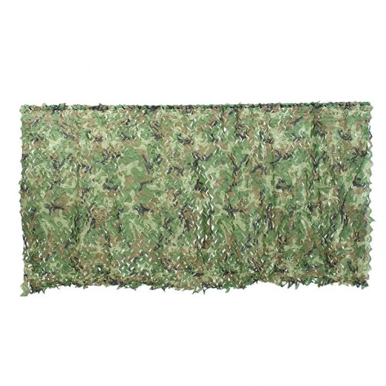 4mX2m Camo Netting Camouflage Net for Car Cover Camping Woodland Military Hunting Shooting