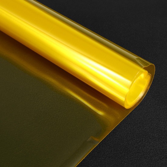 12x60" Golden Yellow Car Smoke Headlight Tail Light Fog light Tint Film Vinyl Wrap Sticker