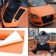 200x30cm DIY Carbon Fiber Vinyl Wrap Roll Film Sticker Car Decal Sheet