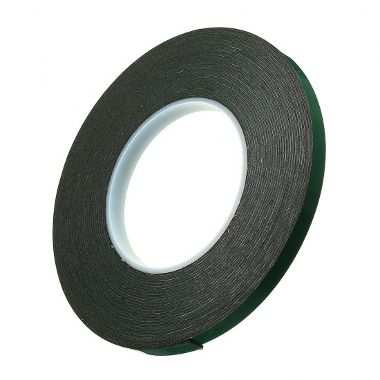 10m Double Sided Adhesive Tape Black Foam Sticker 10/12/20/30/40/50mm Width for Car Home Outdoor Fixed