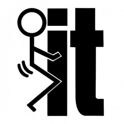 13x10cm It Car Sticker Vehicle Truck Bumper Window Wall Mirror Decoration