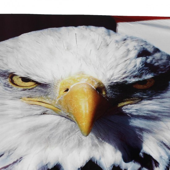 167X63.5cm America Flag Eagle Wrap Car Stickers Vinyl Decals Auto Body Universal Decoration