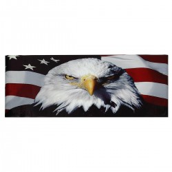 167X63.5cm America Flag Eagle Wrap Car Stickers Vinyl Decals Auto Body Universal Decoration