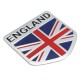 Aluminum England UK Flag Shield Emblem Badge Car Sticker Decal Decor Universal For Truck Auto