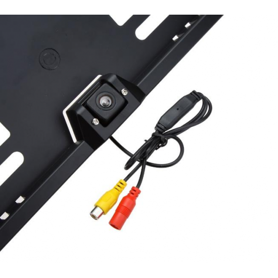 Car Rear View Camera Waterproof License Plate Frame Back Car Parking Viewer For Europe License