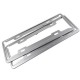 Car Stainless Steel License Plate Frame Aircraft Aluminum License Plate Frame Vehicle Administration