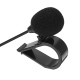 Car GPS Special Black Hands Free Clip on 3.5mm Mini Studio Speech Microphone