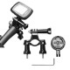 GPS Holder Adapter with Bicycle Handle Bar for Garmin Edge Cycle GPS 25 200 500 510 520 800 810 1000