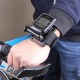 GPS Holder Adapter with Velcro Armband Wristband Wrist Belt Strap for Garmin Edge Cycle GPS 25 200 5
