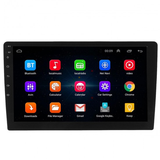 10.1 Inch Android 8.1 System Car GPS Navigation Bluetooth Car MP5 Player