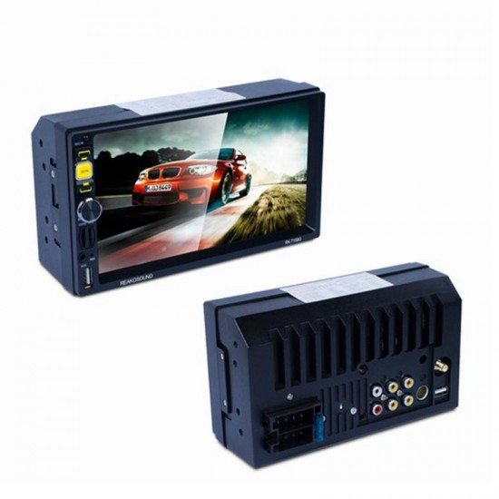 7'' GPS HD MP3 MP5 Player Stereo Radio Bluetooth FM RDS Quick Charge Mirror Link Cam