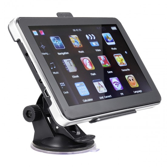 7 Inch 8GB 7 LED Wireless Car GPS Navigation Backup Rear View Camera AV-IN 7 Inch 8GB 7 LED Wireless Car GPS Navigation Backup Rear View Camera AV-IN
